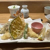 手打ちそば 大石 - 天ぷら