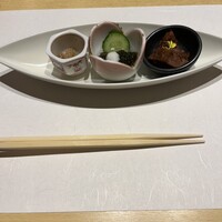 襷 - 前菜　三種盛合わせ