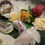 よし春 - おまかせお造り盛りあわせ