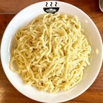 自家製麺 公園前 - 塩つけ麺(麺大盛)