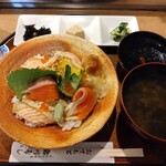 Ayukawa Zushi - ハラス丼800円