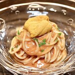 ファイ - 塩水ウニの冷製フェデリーニ