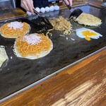 三栄お好み焼 - 