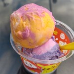 サーティワンアイスクリーム - 同じくレギュラーカップダブル連れ