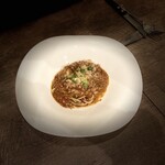 OSTERIA Lumaca - 牛蒡とボロネーゼスパゲティ