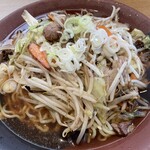 Ramen Higuma - 野菜冷やしらーめん 特盛 1,100円