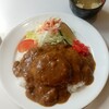 フェニックス - ハンバーグカレーと味噌汁