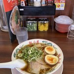 京都北白川ラーメン 魁力屋 - 背脂なしラーメン