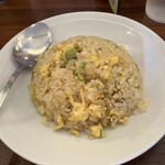 京都北白川ラーメン 魁力屋 - 定食のチャーハン