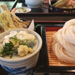 稲庭うどん 瀧さわ家 - 天せいろ（1600円税込）