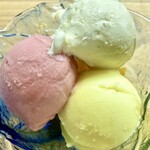 Ichijuu San Sai Kicchinikuyo - 夏季限定アイスクリームとシャーベットあります！