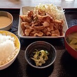 Hachifuku Shokudou - 焼肉定食(980円)