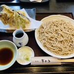 更科 斉とう - 精進天もり＠１５９０円