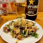 Shinshin Kyou - 砂肝の冷菜 500円