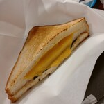 カフェ・ベローチェ - モーニングＣ　アップ　なにげに焦げ焦げ