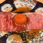 神戸焼肉 金虎 - 神戸牛サーロインユッケ