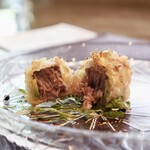 トゥ・ラ・ジョア イズム - 和牛の天麩羅