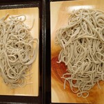十割げた蕎麦 - 小と並
