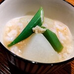 日本料理とJAZZのお店 さくたみ - 冬瓜・海老餡