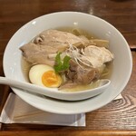 鶏ラーメン 福如雲 - 夏の冷やし鶏ラーメン