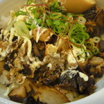 石原ラ軍団 - 豚マヨ丼(並)350円・・・煮玉子食べたらチャーチューがドッサリ♪