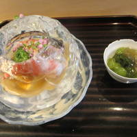 お料理 佐藤 - 氷器と小皿
