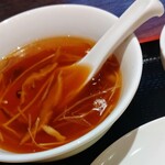 梅蘭 - フカヒレスープ、美味しかった❗️