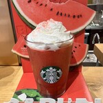 スターバックス・コーヒー - GABURI スイカフラペチーノ