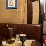 珈琲亭 ルアン - アイス・カフェ・オーレ