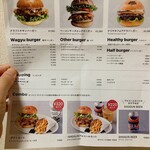ショーグンバーガー - メニュー