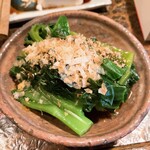 タイニーカフェ - つるむらさきのお浸し