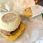 マクドナルド - 料理写真:メガマフィンセット