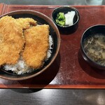Matsuriya - 並盛りかつ丼（ご飯大盛り無料）¥1130