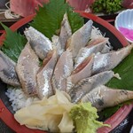 ばんや - 【2023/8】イワシづけ丼アップ