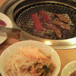 焼肉 山水苑 - ランチセット（500円）