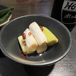 Kushiyaki Tei Negi - ねぎらっきょう　190円×２