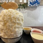 こひる庵 - トロピカルチーズクリーム200円　グレープフルーツみつ200円　はちみつ150円