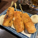 串焼亭ねぎ - 鮭ハラス　230円×３