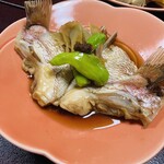 割烹 マルタ - 鯛カマ煮付け