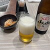 Ganso Yakyuudori Futaba - 瓶ビールとお通し