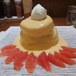 紅鶴 - 柑橘果実のカスタードソース