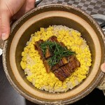 界 松本 - 旬彩土鍋ご飯　鰻の蒲焼