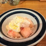 FIGO - 桃とブラータチーズ