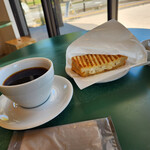 GOOD HABIT - ブレンド＆温玉とベシャメルソースのサンド～☆