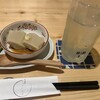 Takasaki Koshitsu Izakaya Ishukou Juunitsuki - お通しは胡麻豆腐、枝豆