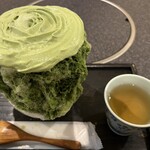 らつく - 宇治抹茶カキ氷