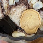 QQQ×UTA - キャラメルコーヒー 普通サイズのクッキーとコーヒーゼリー