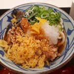 丸亀製麺 ゆめタウン久留米店 - 鬼おろし鶏からぶっかけ(並)