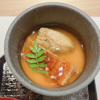 吉祥寺 鮨 天ぷら いわい - ★８うなぎと焼きなすの茶碗蒸し