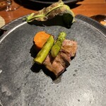 マジカメンテ - パッカーン！　焼いた葉は香り付け用です。